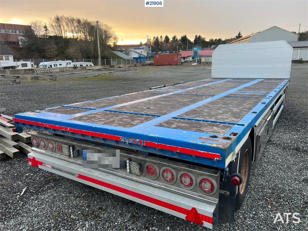 Scania R580 8x2 crane truck w/ 95t/m hmf crane, jib, winc