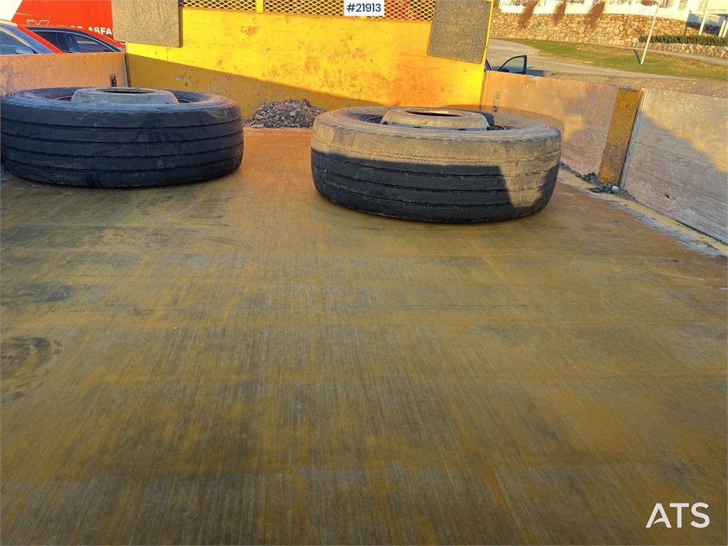 Volvo FL240 brøyterigget kranbil m/ HMF735 kran, grabb o