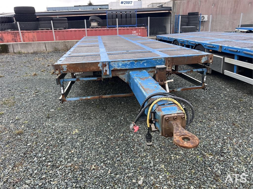 Mercedes-Benz Actros 6x2 flatbed truck w/ 2012 konar 2 axle flat