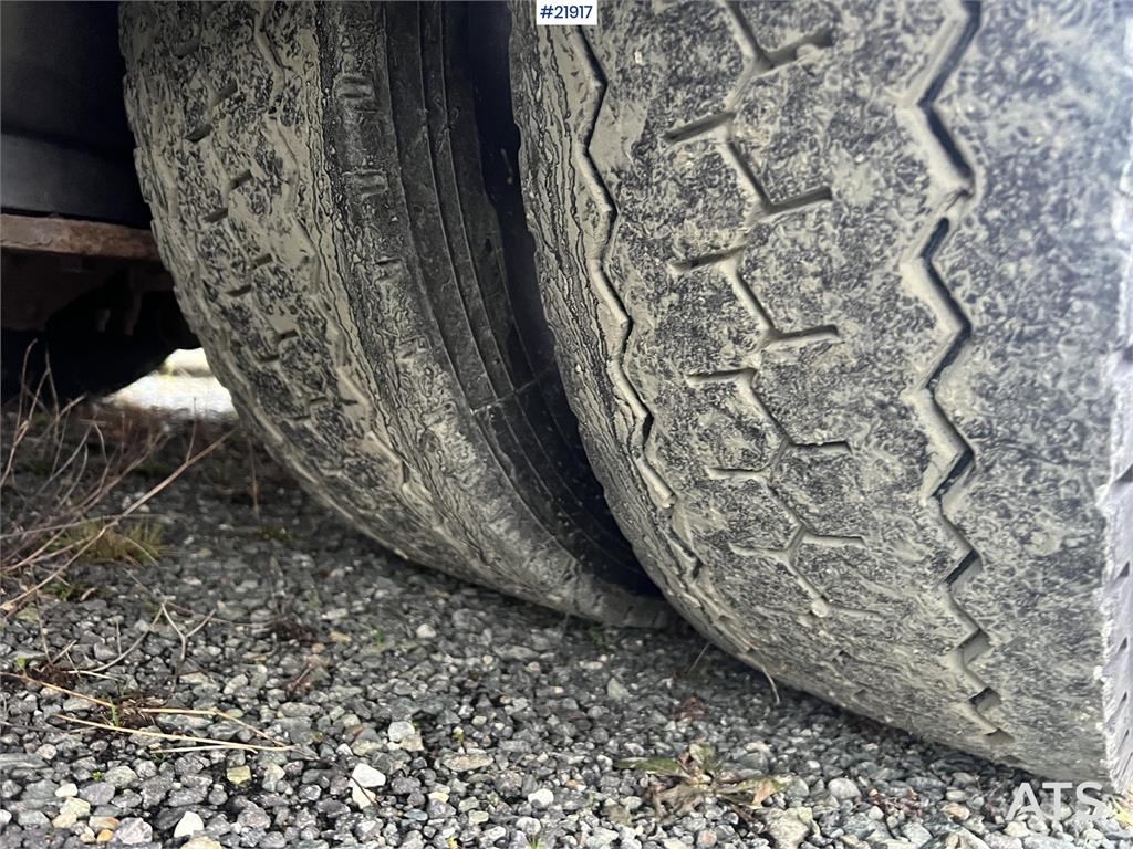 Mercedes-Benz Actros 6x2 flatbed truck w/ 2012 konar 2 axle flat