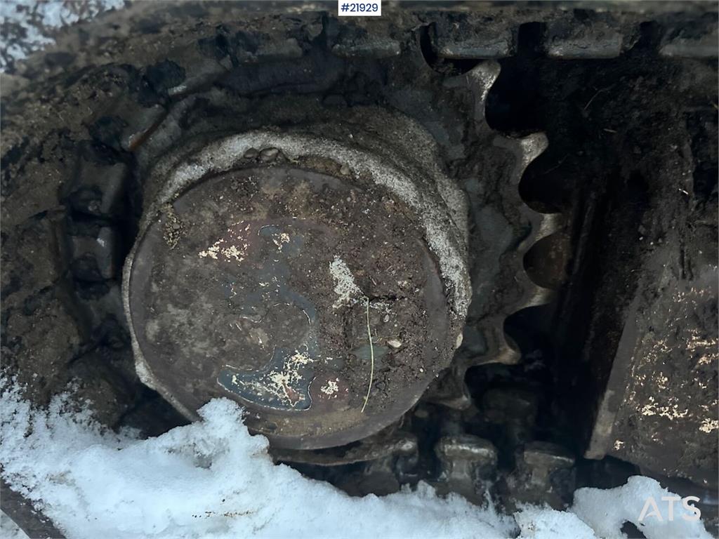 Yanmar VIO57-U excavator with rototilt and 3 buckets