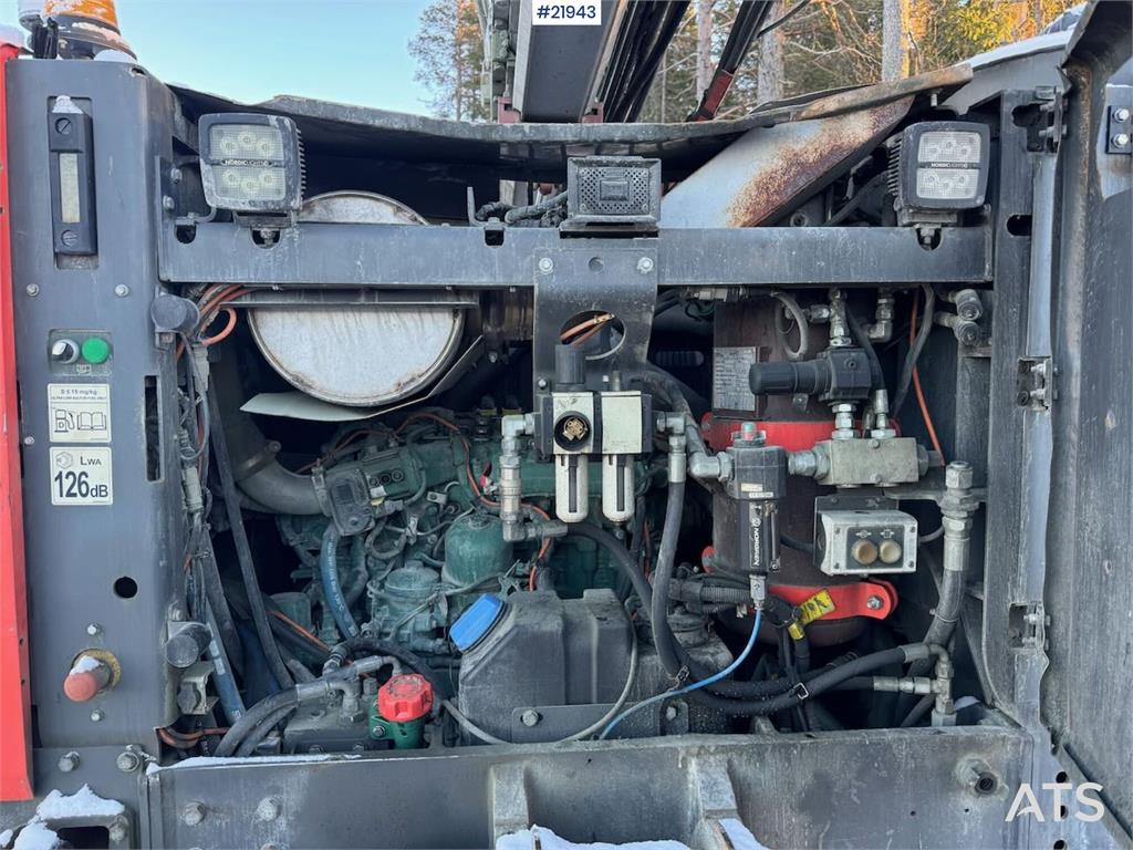 Sandvik Dino DC400RI drilling rig. Overhauled engine and h