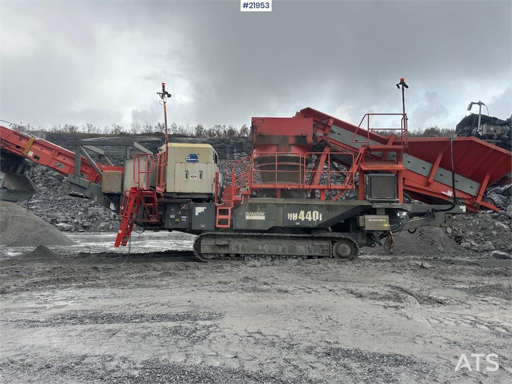 Sandvik UH440i Spindle. SEE VIDEO.