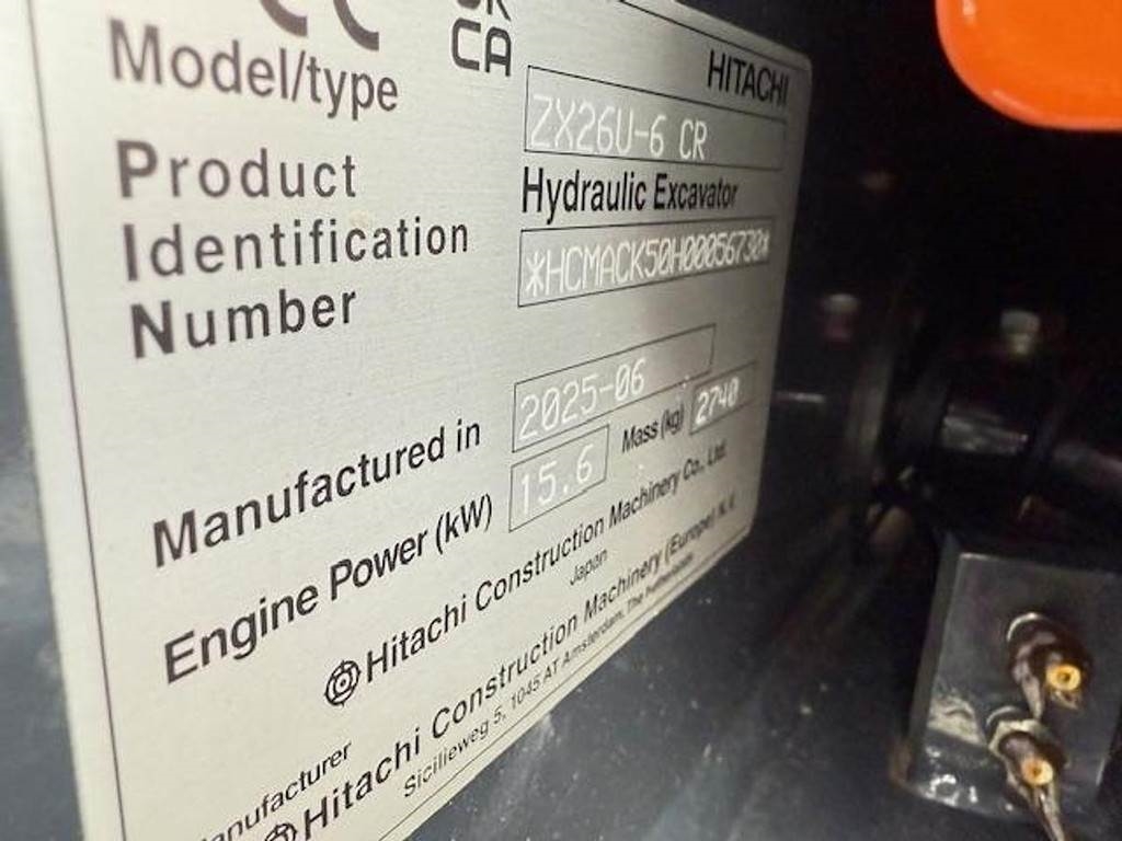 Hitachi ZX26 U-6
