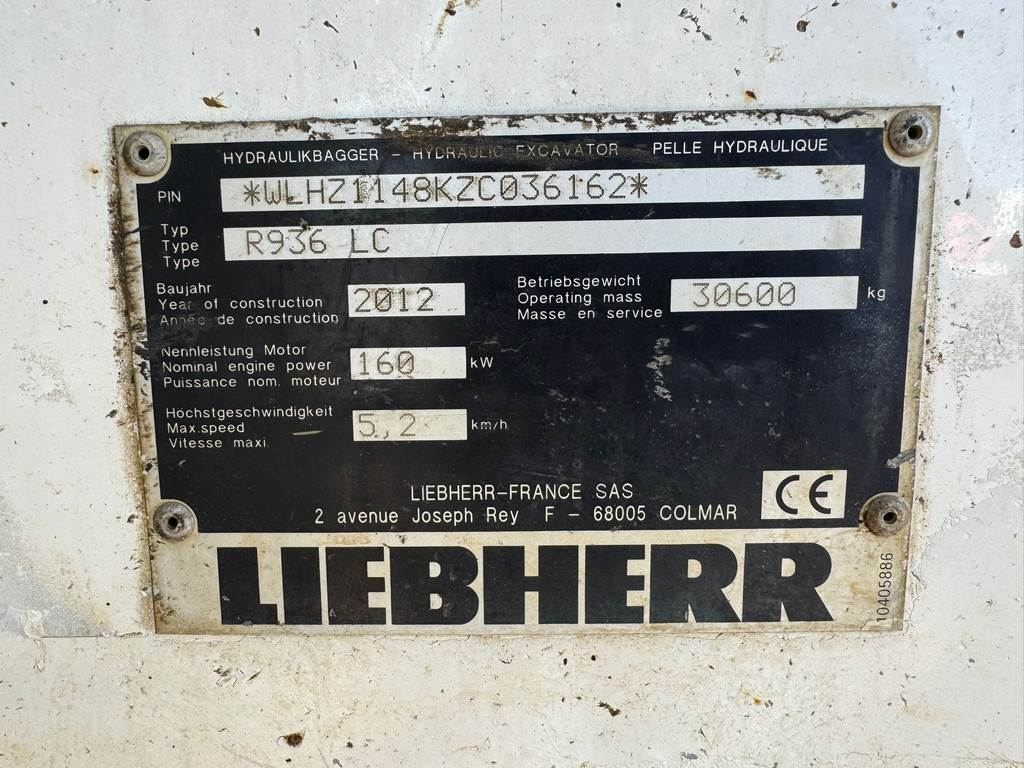 Liebherr R936 LC