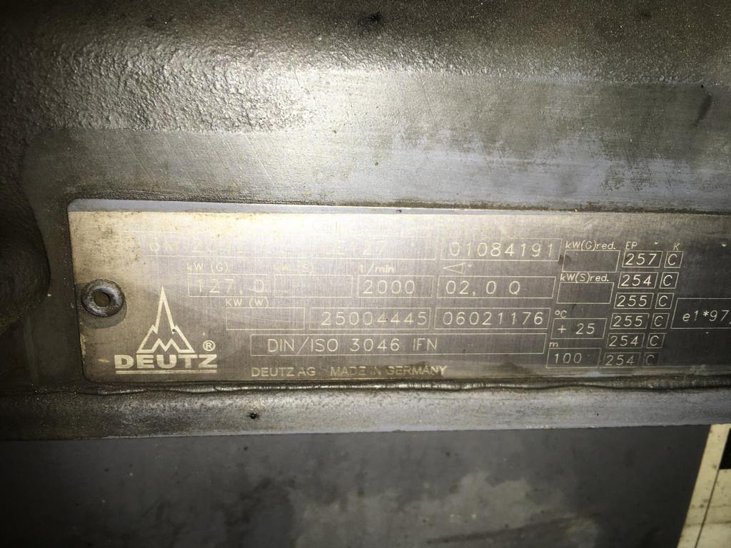 Deutz BF6M2012C IND. USED