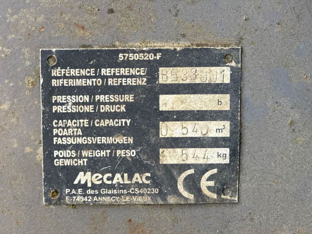 Mecalac 12MTX incl. 3 x bucket