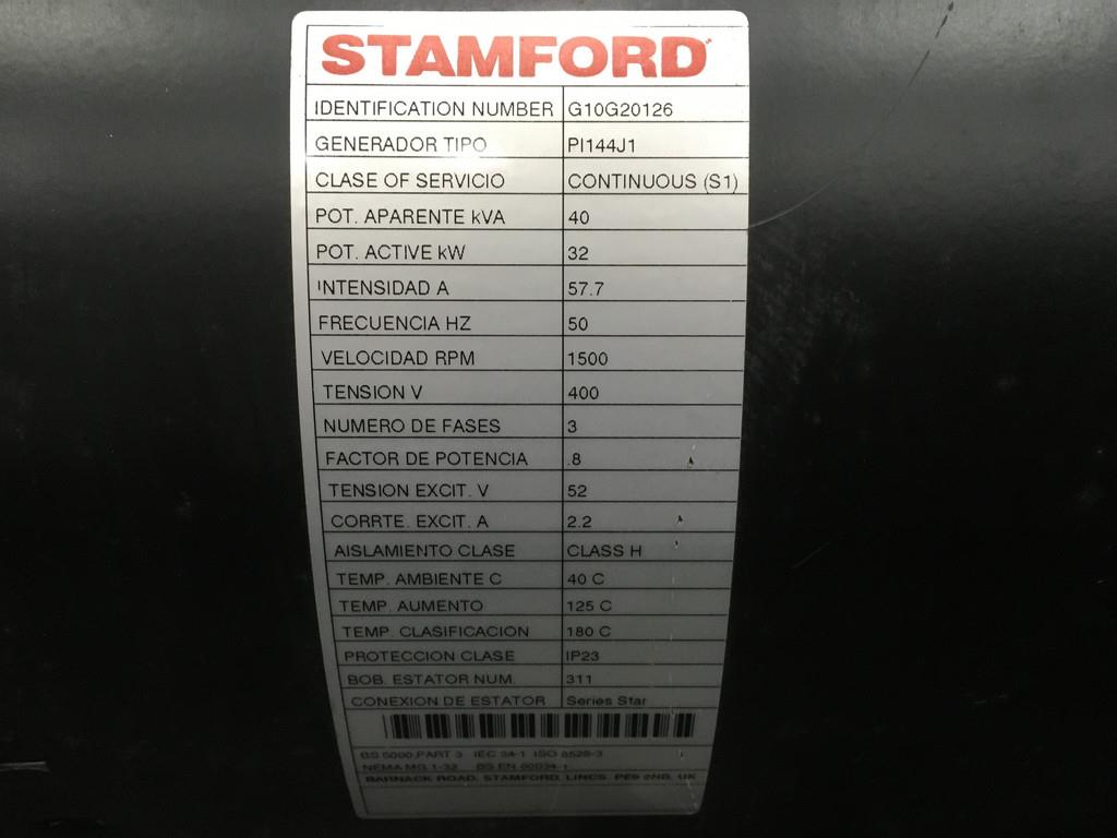 Deutz BF4L2011 GENERATOR 40KVA NEW