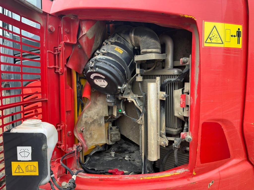 Komatsu PC138US - Tripple boom + blade