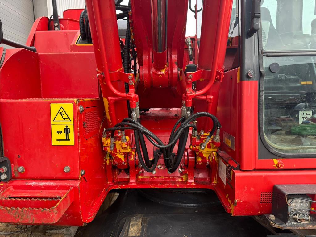 Komatsu PC138US - Tripple boom + blade