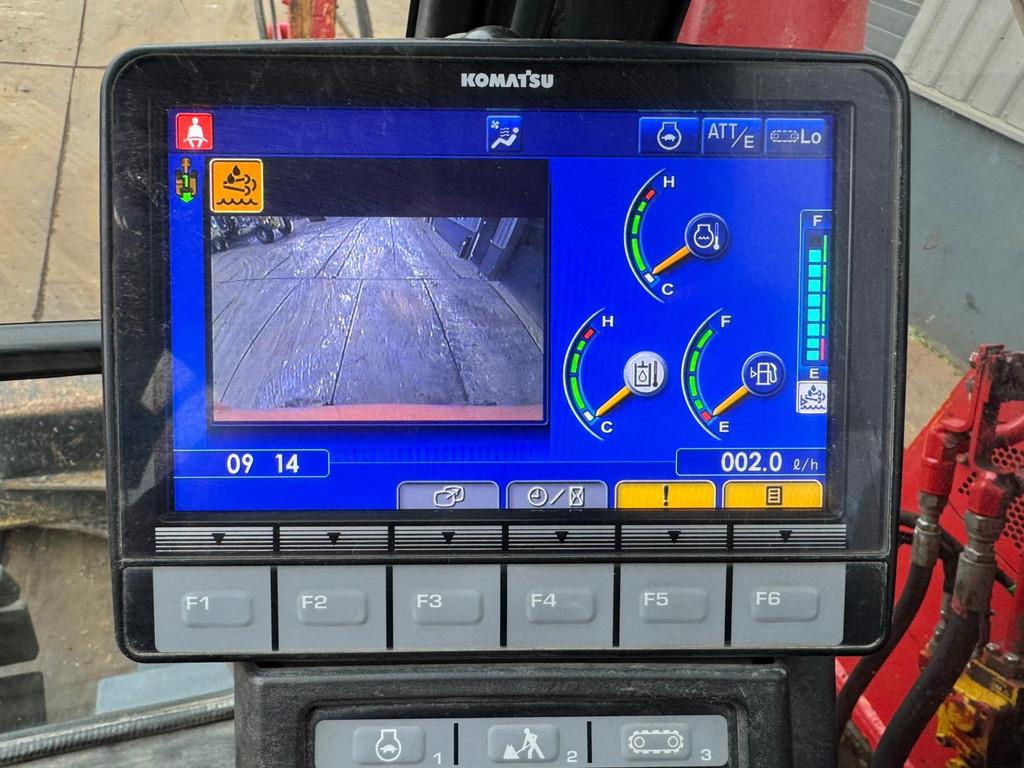 Komatsu PC138US - Tripple boom + blade