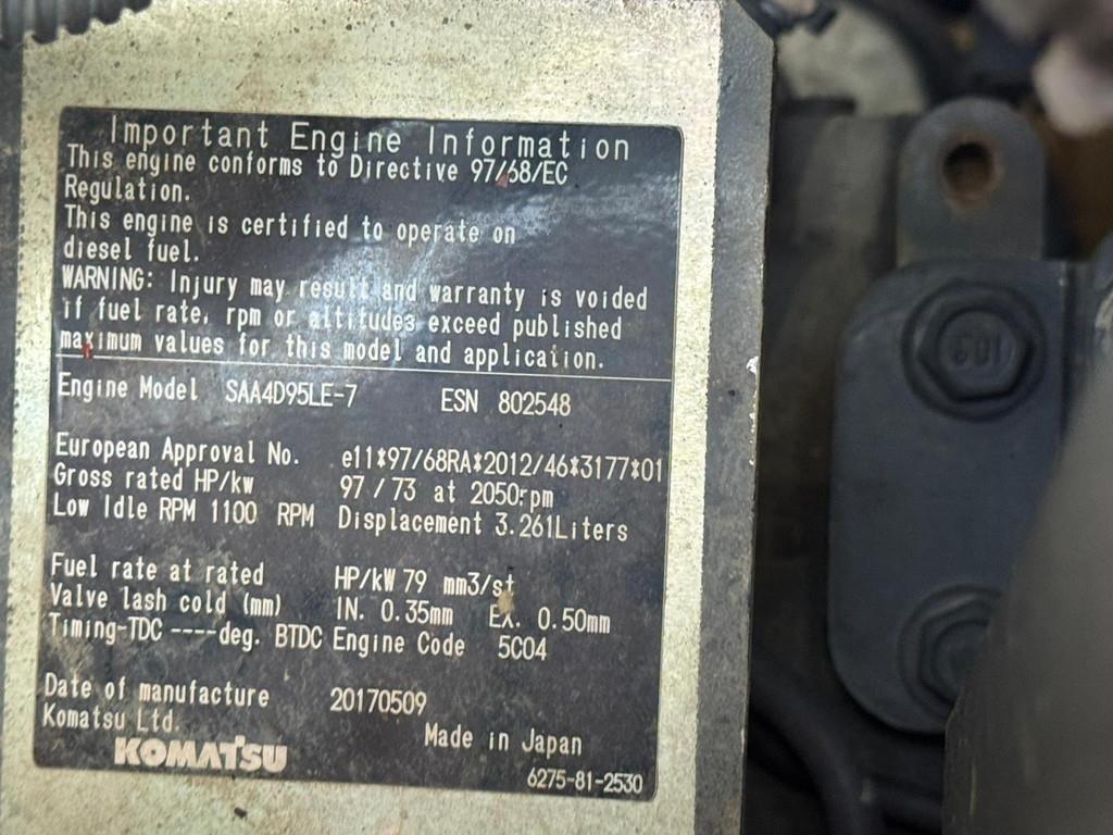 Komatsu PC138US - Tripple boom + blade