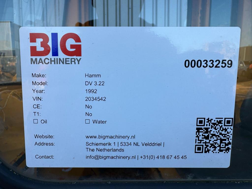 Hamm DV 3.22 Double Drum