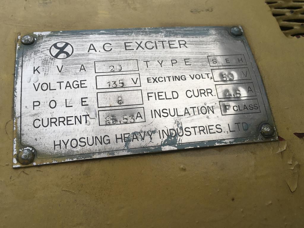 CAT 3516 STD GENERATOR 1750KVA USED