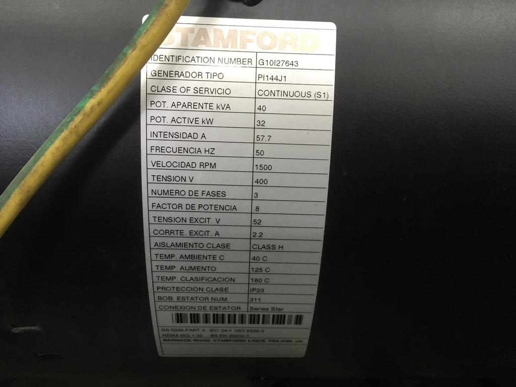 Deutz BF4L2011 GENERATOR 40KVA NEW