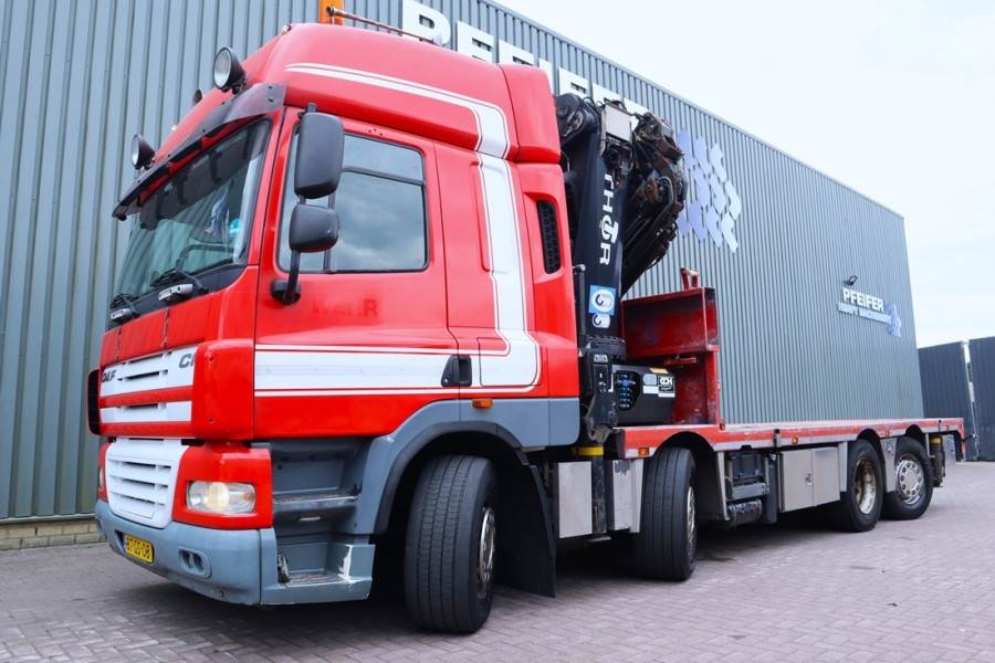 DAF CF85 With THOR 0K6 CRANE Dutch Registration, Thor
