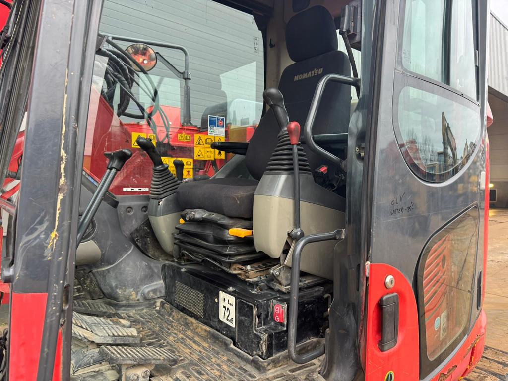 Komatsu PC138US - Tripple boom + blade