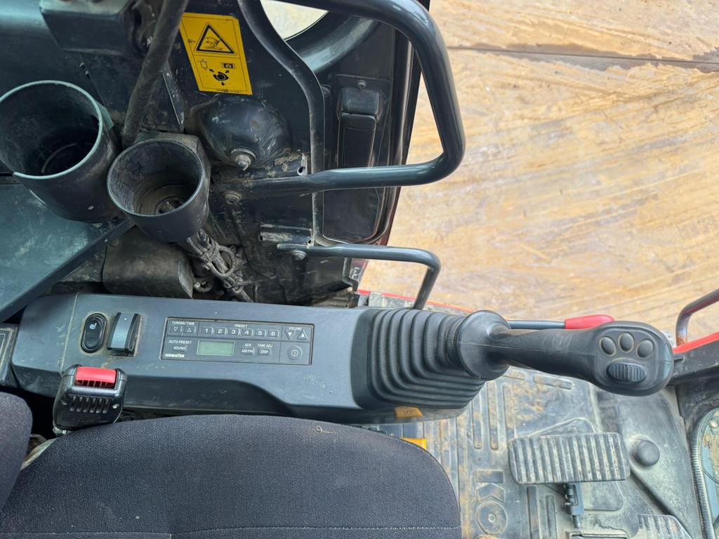 Komatsu PC138US - Tripple boom + blade