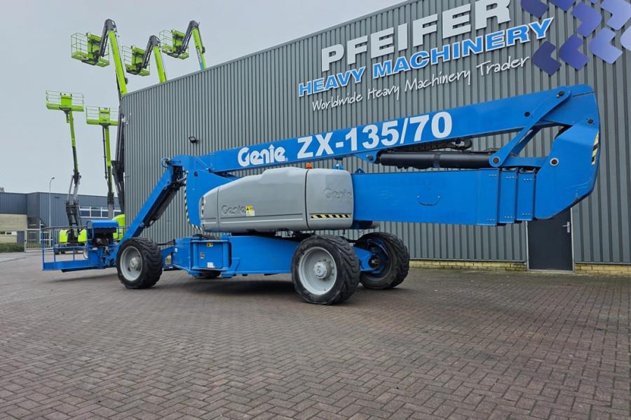 Genie ZX135/70 Diesel, 4x4x4 Drive, 43m Lifting Height,