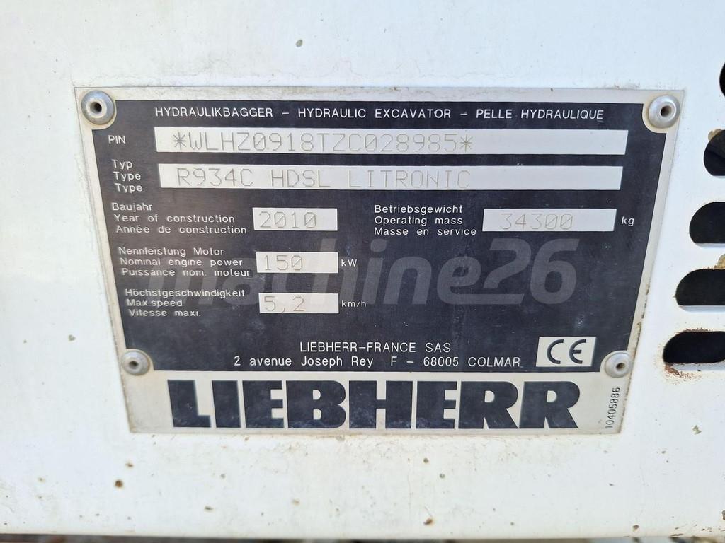 Liebherr R934C HDSL Litronic