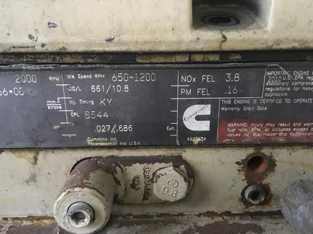 Cummins QSM11 CPL8544 USED