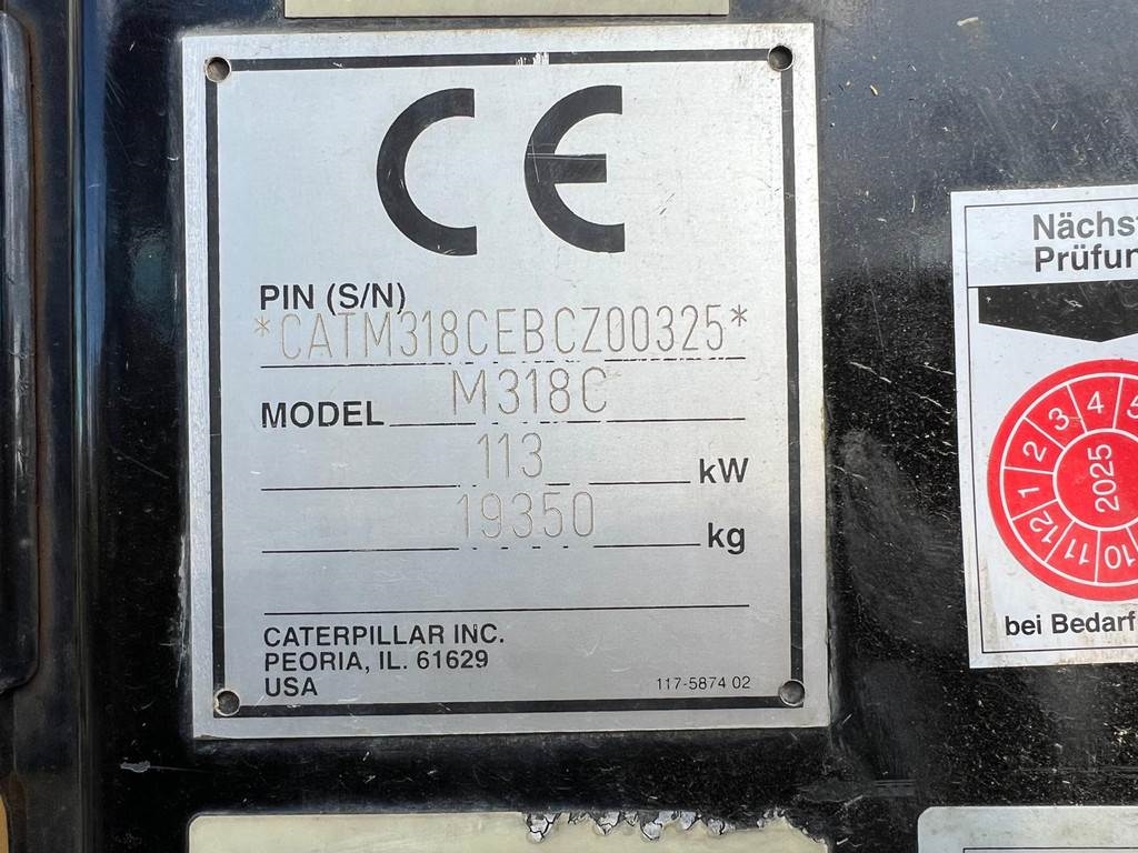 CAT M318C