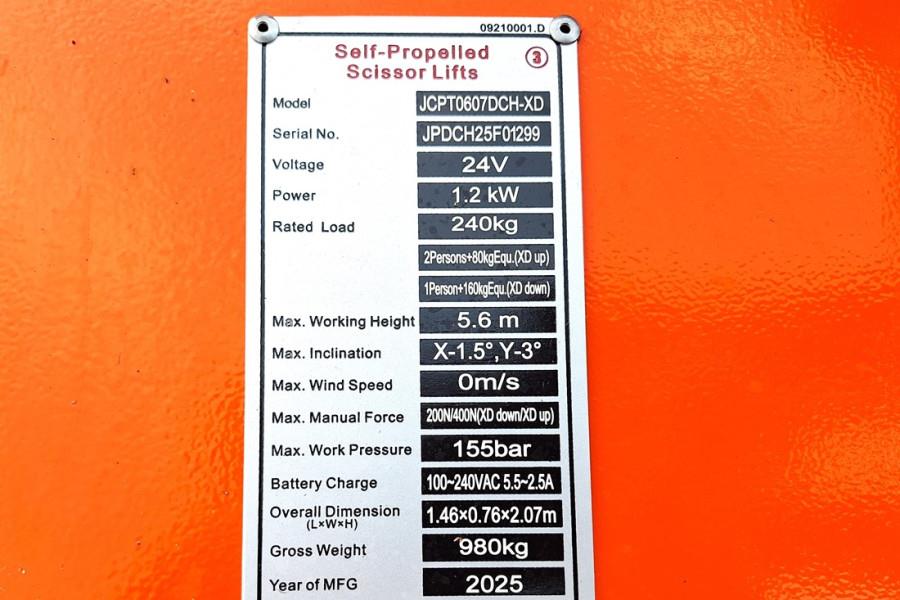 Dingli JCPT0607DCH-XD Valid inspection, *Guarantee! Elect