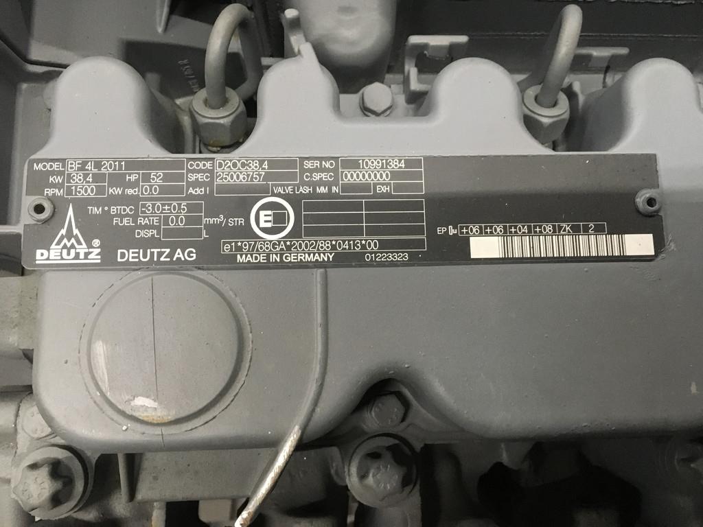 Deutz BF4L2011 GENERATOR 40KVA NEW