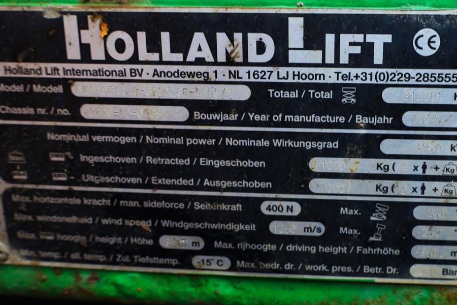 Holland Lift Megastar G-320DL30-4WDS/N Diesel, 4x4x4 Drive, 34m