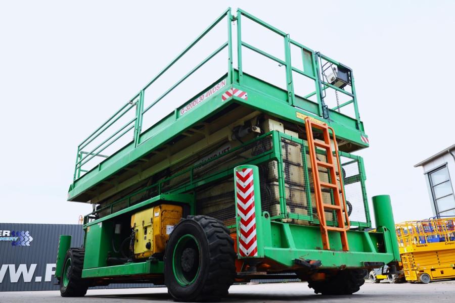 Holland Lift Megastar G-320DL30-4WDS/N Diesel, 4x4x4 Drive, 34m