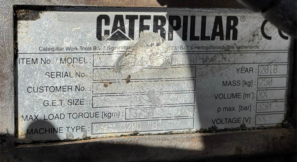 CAT 320EL