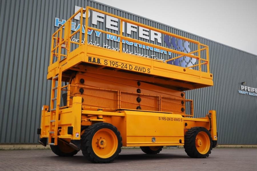 S195-24 D4WDS Diesel, 4x4 Drive, 19.5m Working Hei  Machineryscanner