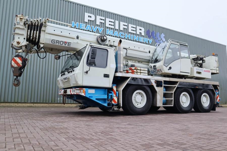 Grove GMK3055 Diesel, 6x6x6, 55t Capacity, 43m Main Boom