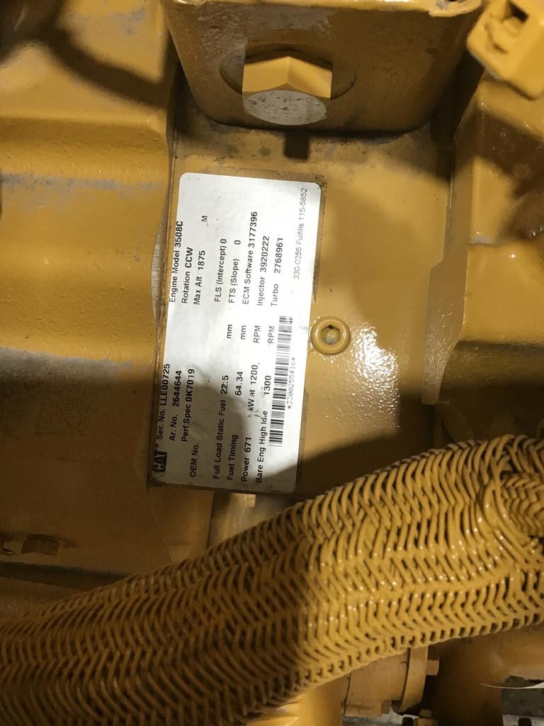 CAT 3508C LLE-2644644 NEW