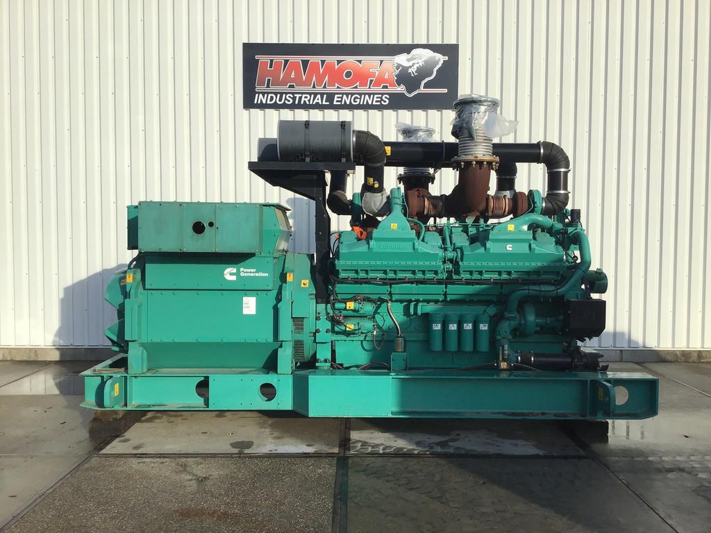 Cummins QSK60-G9 GENERATOR 2813 KVA USED