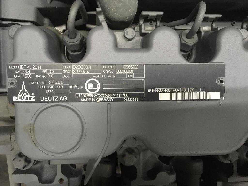 Deutz BF4L2011 GENERATOR 40KVA NEW