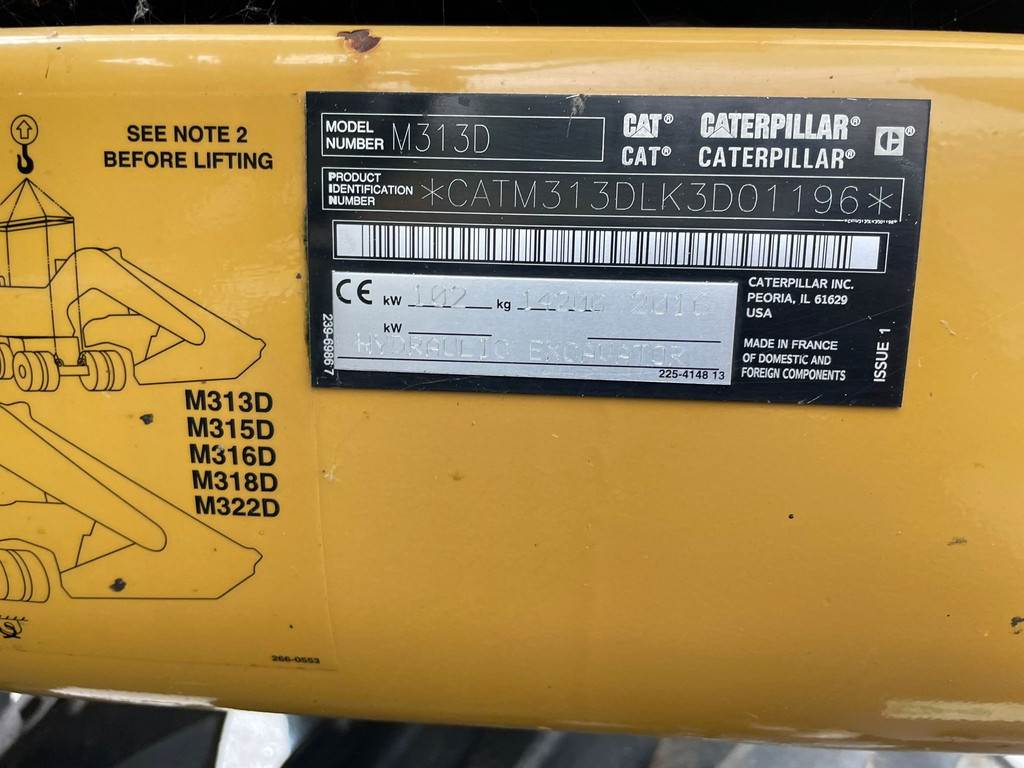 CAT M313D - CE