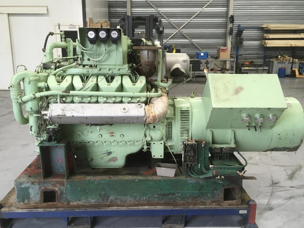 Scania DSI14.02 GENERATOR 300KVA USED