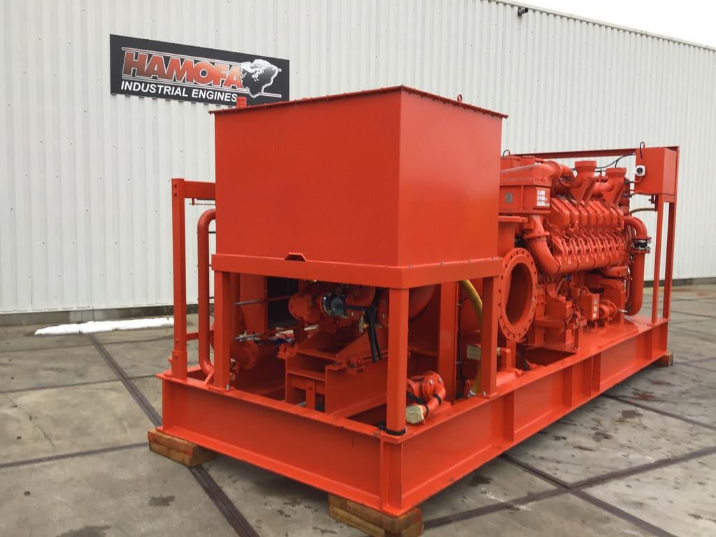 MTU 16V4000 POMP 3600M³/HR USED