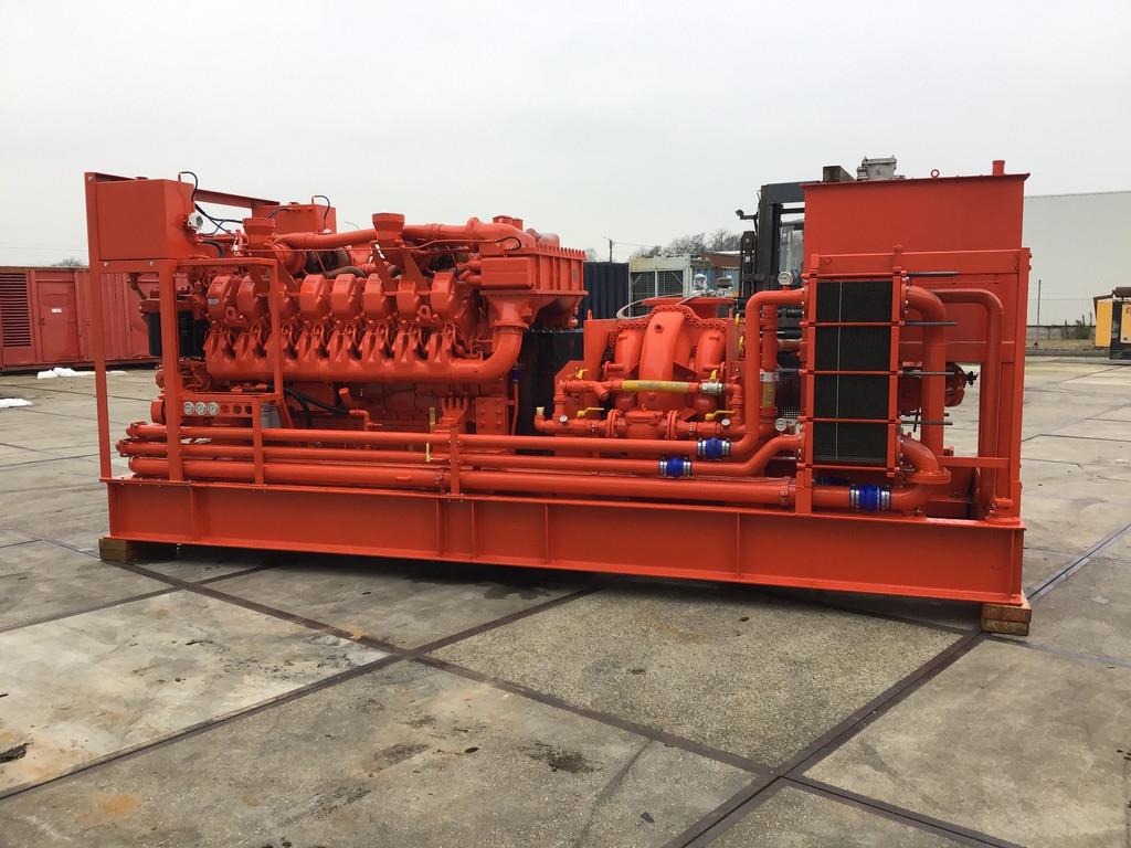 MTU 16V4000 POMP 3600M³/HR USED