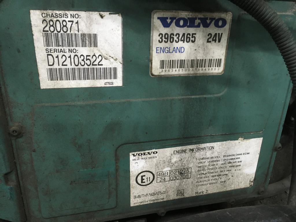 Volvo D12A 420 USED