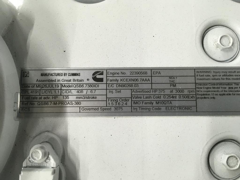 Cummins QSB6.7 CPL4191 NEW