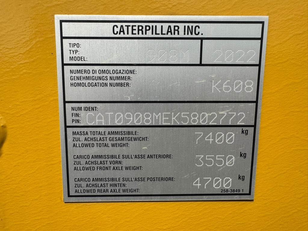CAT 908M
