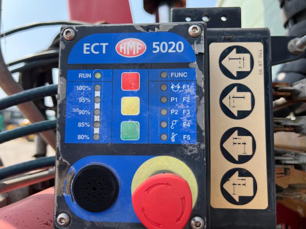 MAN TGA 26.480 6x4 tipper + HMF crane