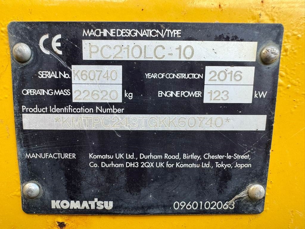 Komatsu PC210LC-10