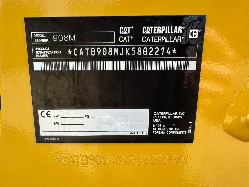 CAT 908M CE + EPA