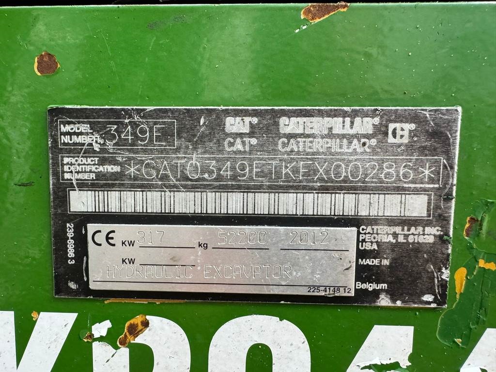 CAT 349EL VG