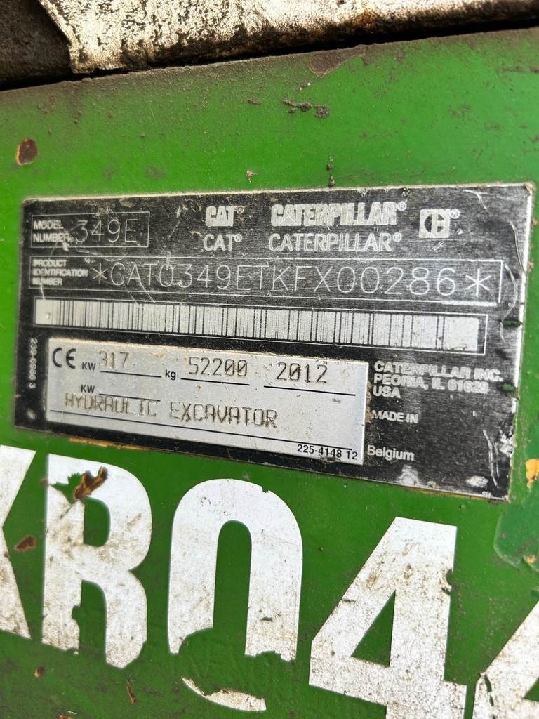 CAT 349EL VG