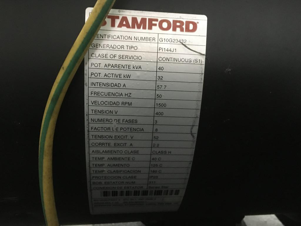 Deutz BF4L2011 GENERATOR 40KVA NEW