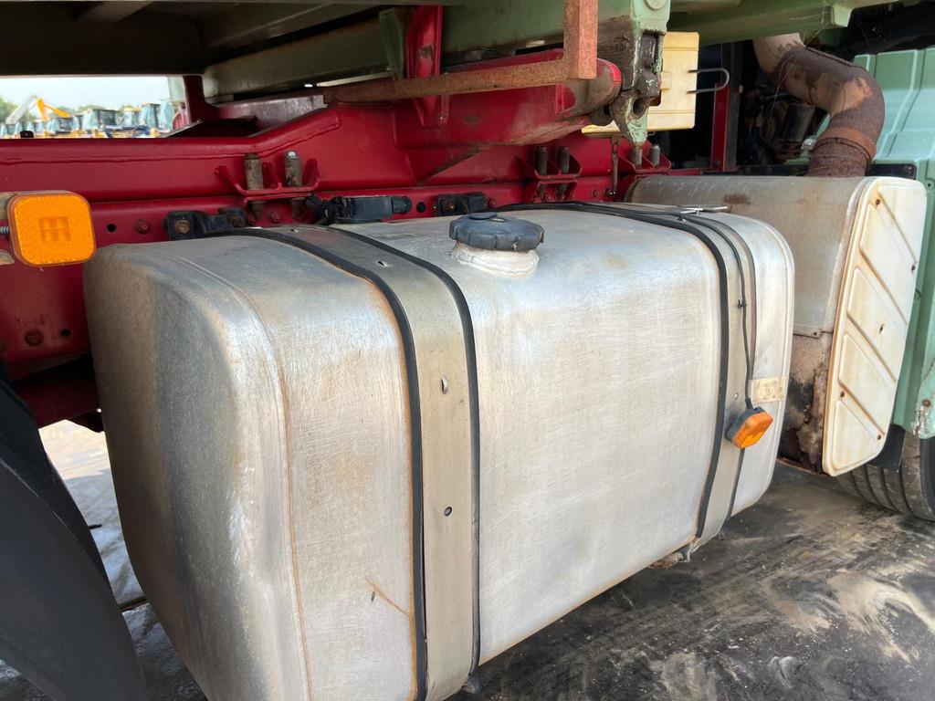 MAN TGA 26.480 6x4 tipper + HMF crane
